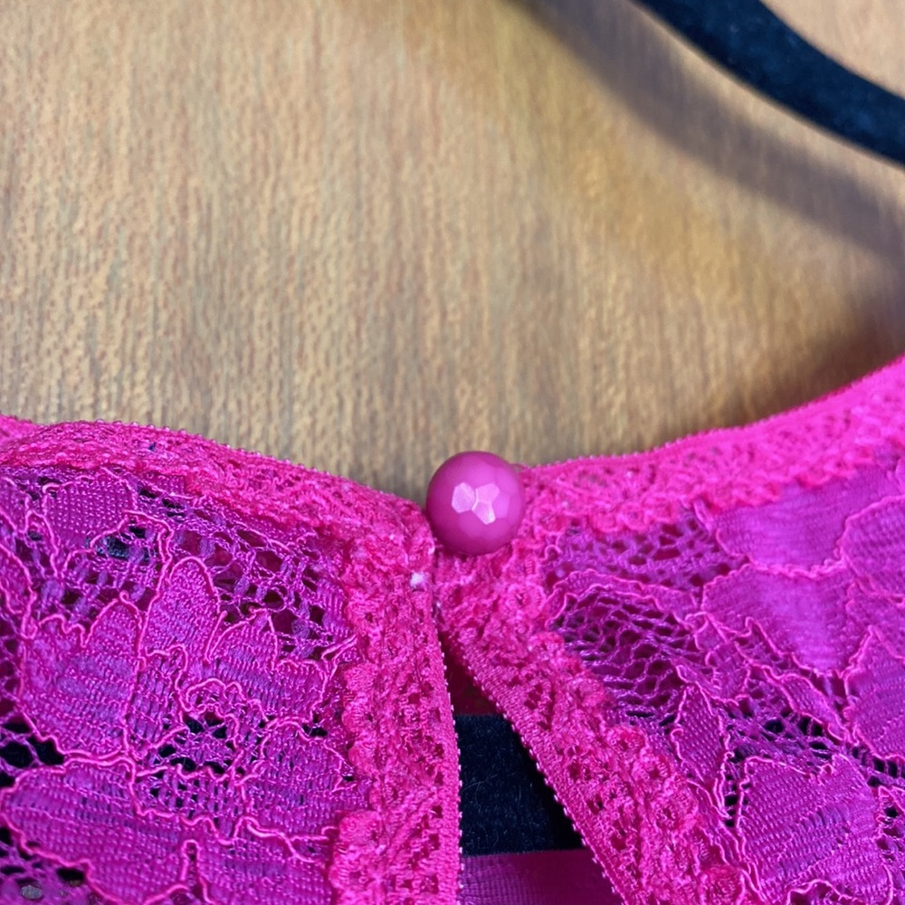 French Connection Pink Lace Dress - Picture 11 of 14
